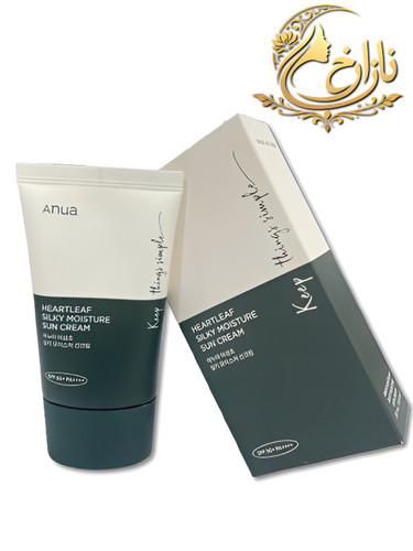 کرم ضد آفتاب آنوا مدل Heartleaf Silky Moisture (۵۰ میلیلیتر)