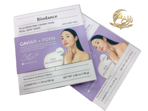 ✨ ماسک ورقهای جوانساز بیودنس مدل Caviar + PDRN